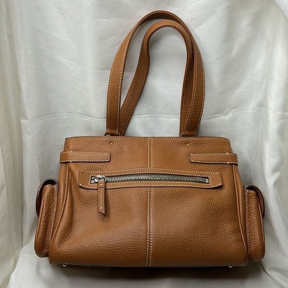 Dooney and Bourke leather satchel - Picture 2 of 7